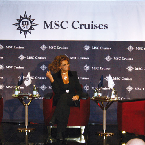 MSC Schiffstaufe in Dover