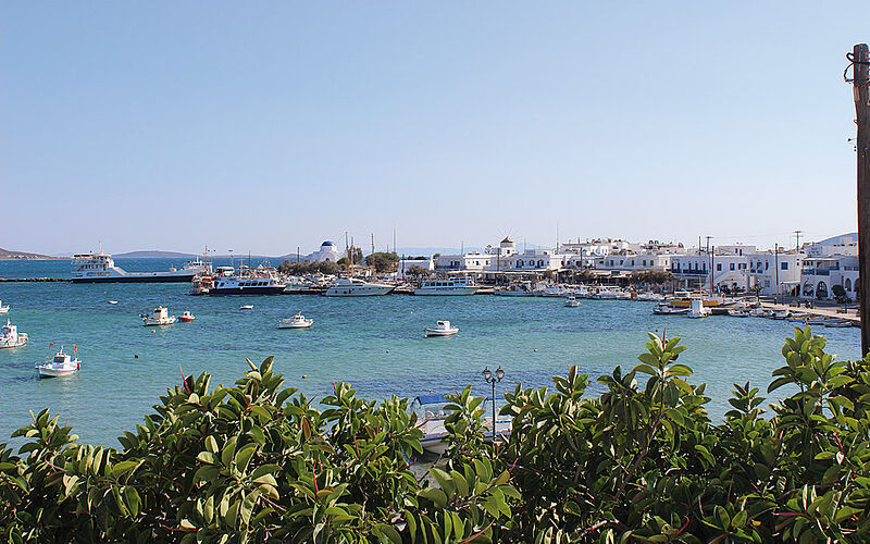 ein Bild von Antiparos mit Blick auf das Meer