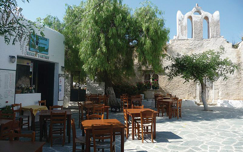 Chora ein Bild von Chora auf Folegandros