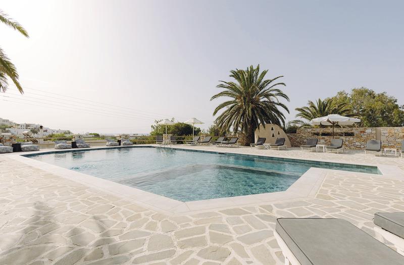 Paros, Pnoi Hotel, Pool