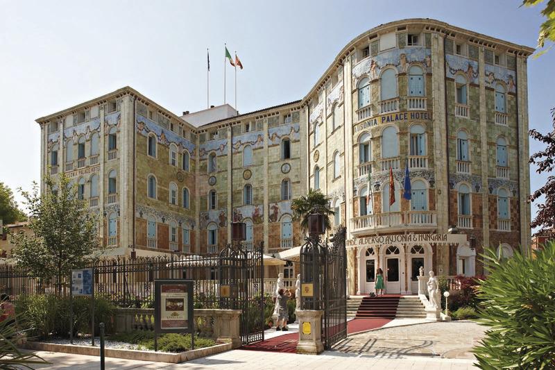 Venedig, Grande Albergo Ausonia und Hungaria