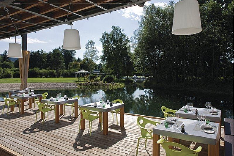 Kärnten, Seepark Hotel, Terrasse