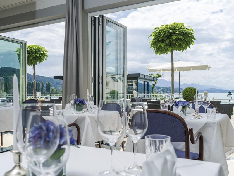 Kärnten, Seehotel Dr. Jilly, Restaurant