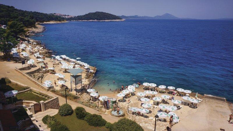 Insel Losinj, Vitalityhotel Punta, Strand