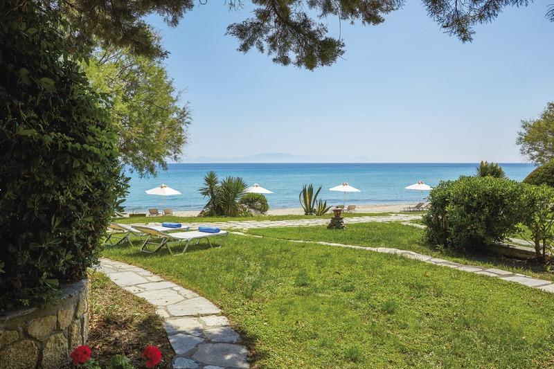 Chalkidiki, Hotel Pallini Beach, Gartenanlage