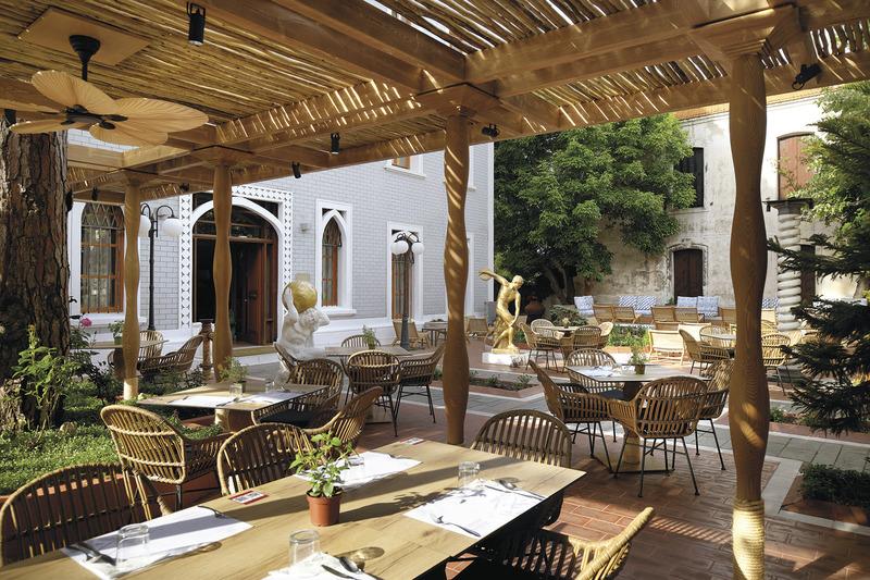 Thassos, A for Art Design Hotel, Terrasse