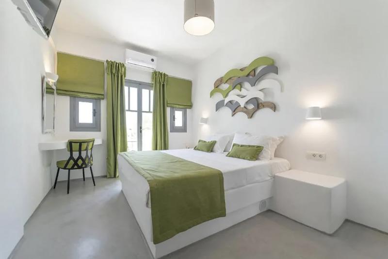 Santorin, Black Coast Hotel, Wohnbeispiel