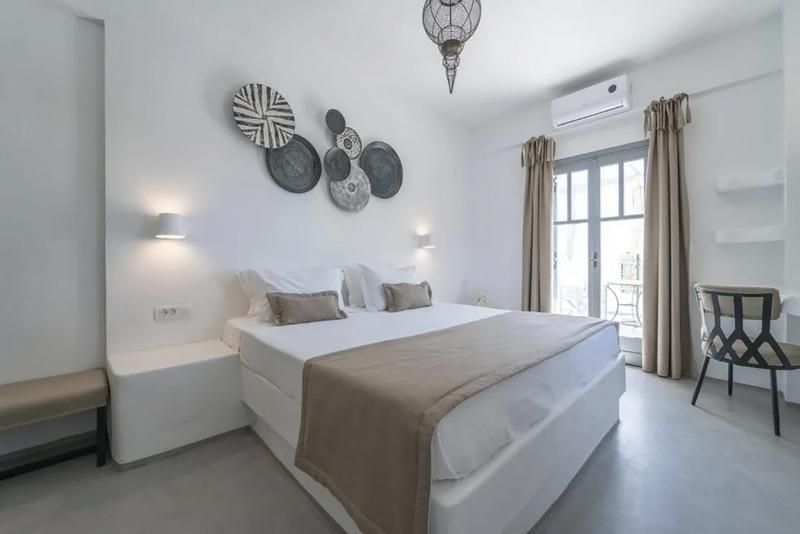 Santorin, Black Coast Hotel, Wohnbeispiel