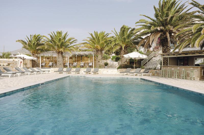 Paros, Pnoi Hotel, Pool