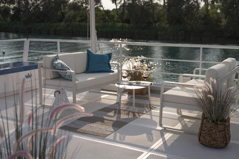 Lignano, Marina Azzurra Resort, Terrasse