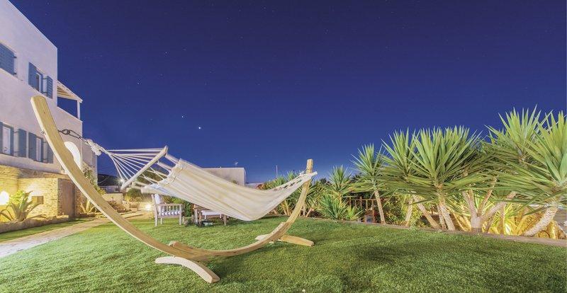 Antiparos, Hotel Artemis, Gartenanlage