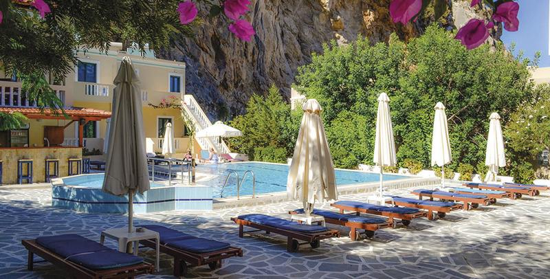 Karpathos, Hotel Kyra Panagia, Pool