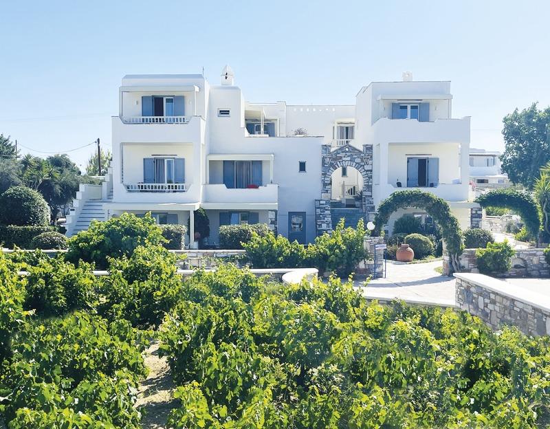 Naxos, Studio Appartement Angeliki, Außenansicht