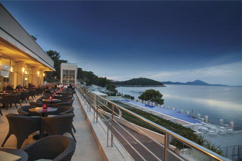 Insel Losinj, Vitalityhotel Punta, Terrasse