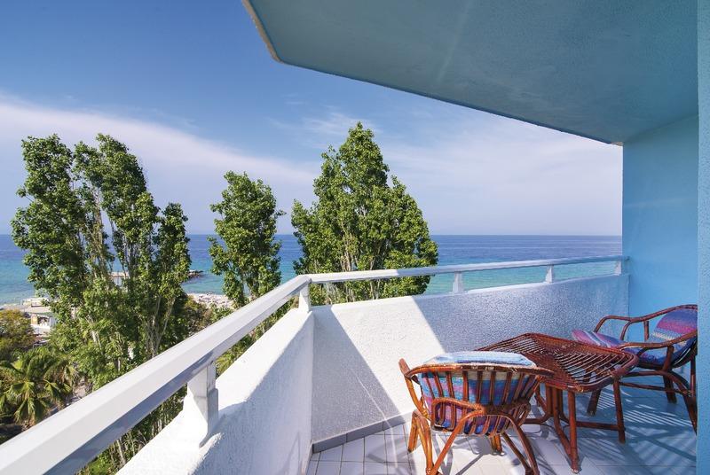 Chalkidiki, Hotel Pallini Beach, Terrasse