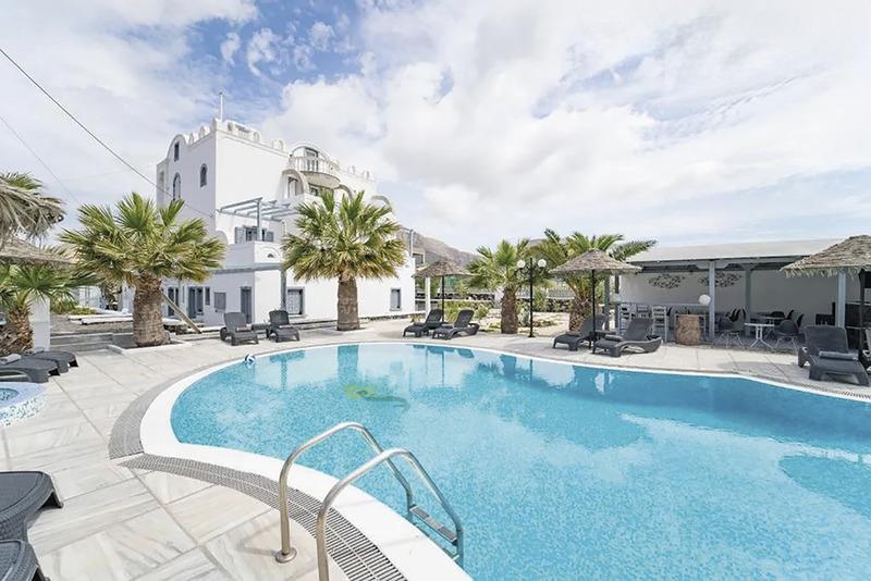 Santorin, Black Coast Hotel