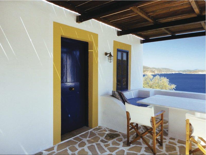 Patmos, Patmos Paradise Hotel, Terrasse