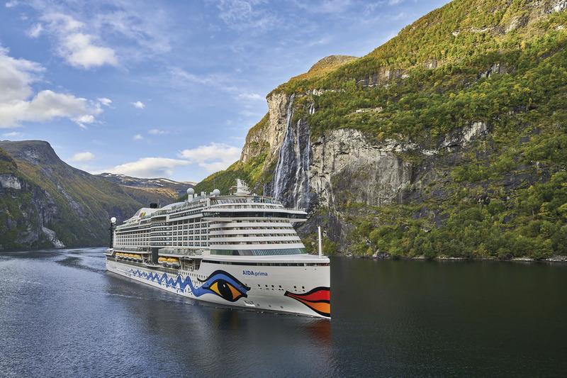 AIDAprima - Norwegens Fjord-Weltnaturerbe ab Hamburg