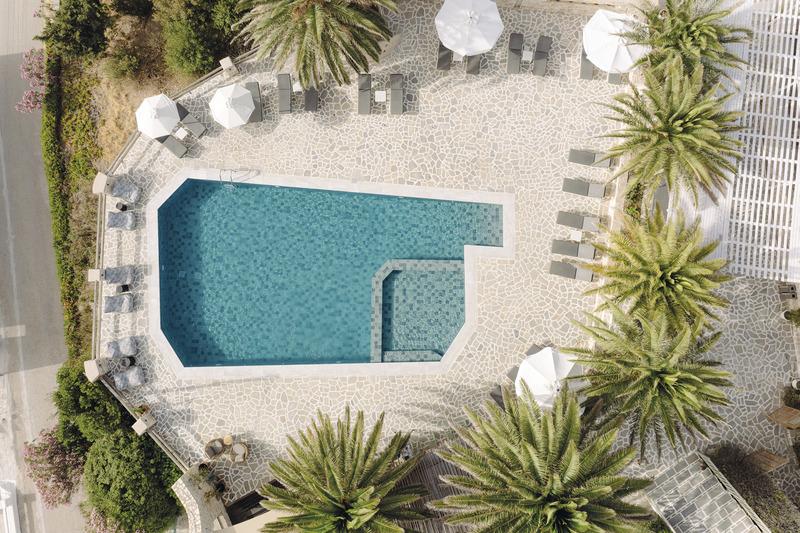 Paros, Pnoi Hotel, Pool